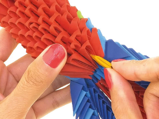 Alexander zestaw kreatywny Origami 3D – Papuga ZA6074