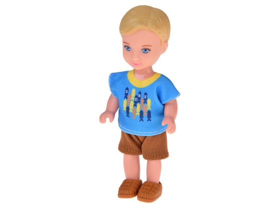 Large set of doll family parents + children small dolls accessories ZA5421