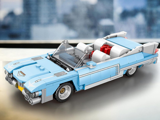 Technical blocks BLUE CONVERTIBLE classic American 308-piece ZA5791
