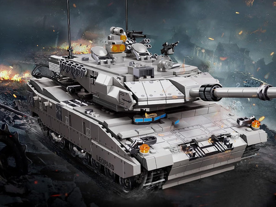German Military TANK Leopard 2A7 - 1498 pieces ZA5758