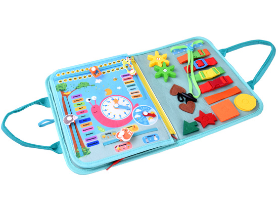 Montessori Manipulative Book - 28 Sensory Activities ZA5943