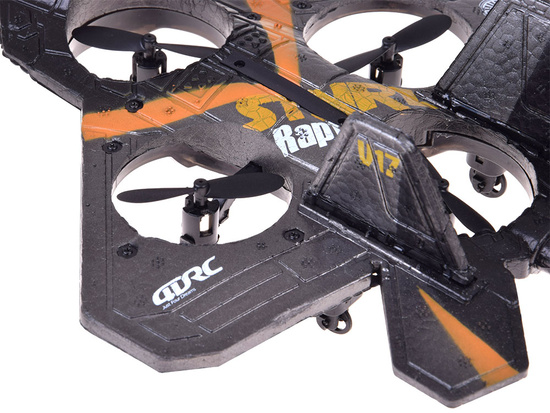 Remote Controlled Fighter Drone Raptor Light Quadcopter RC0726 NI