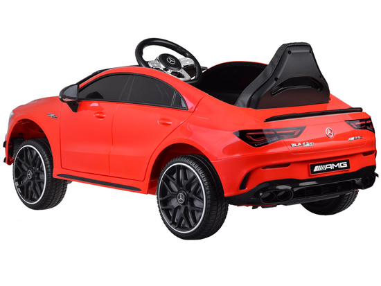 Mercedes AMG CLA 45s battery-powered car for children, rocking effect PA0307