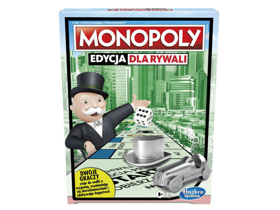 Gra Monopoly Edycja dla rywali plansza karty GR0659