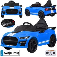Battery-powered car Ford Mustang Shelby GT500 for children, radio PA0306 NI