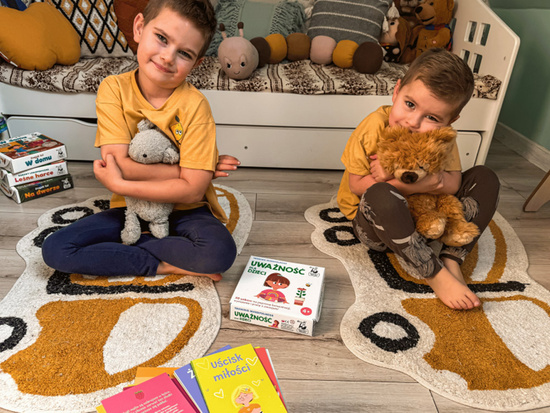 Kapitan Nauka Uważność dla dzieci. Trening mindfulness zabawa na koncentracje KS1037