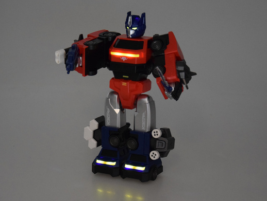 Zabawka Robot Magnetyczny Transformer 2w1– duża figurka – akcesoria ZA6009