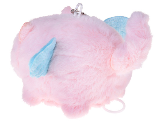 Adorable Plush Pig Keychain with Spinning Tail ZA5680