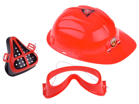 Large set of fireman's helmet saw 13 pieces fire brigade ZA4698