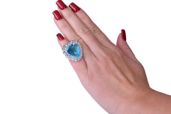 Princess Costume "ICE QUEEN" - Cape and Jewelry Set ZA6028