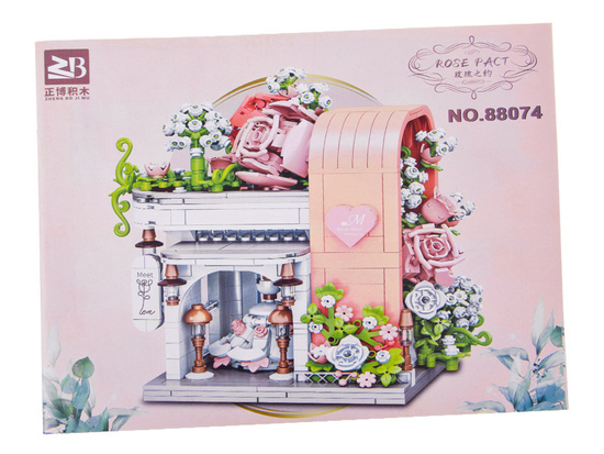 Romantic wedding hall with a showcase + flowers and a dress 1047-piece ZA5739