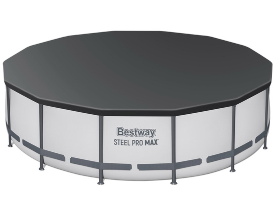 Bestway Basen STELAŻOWY 427x107cm 10w1 pompa drabinka pokrywa 56950