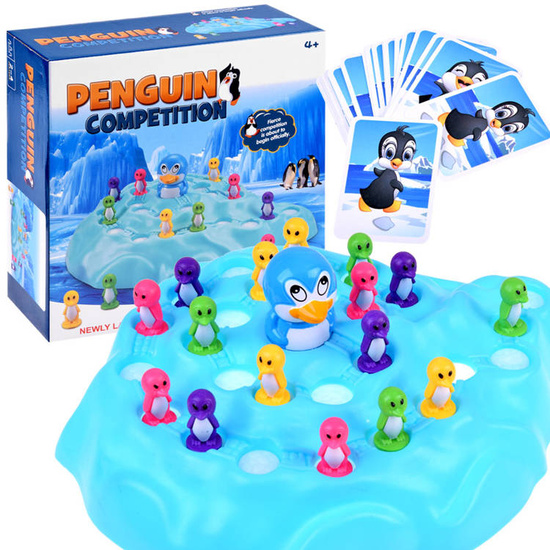 Penguins on the iceberg arcade game GR0433
