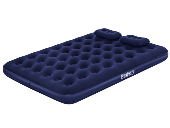 Bestway Inflatable Camping Mattress + Pillows 2-Person 300kg 203x152cm 67374