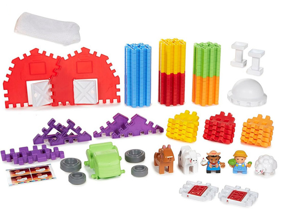 Waffles FARMA construction blocks 80 pcs. za5113