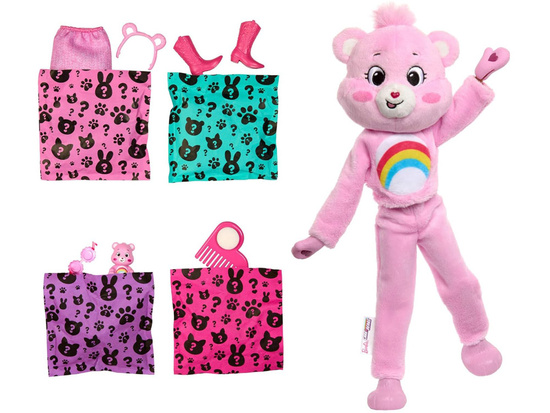 Mattel Barbie Cutie Reveal Care Bears Doll - MERRY HEART ZA6063