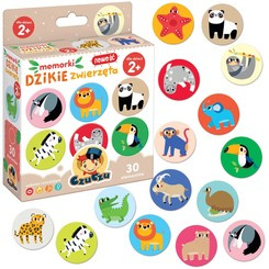 CzuCzu Memorki WILD ANIMALS memory game ZA4046