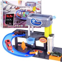 Two-story car wash + ZA3196 cars