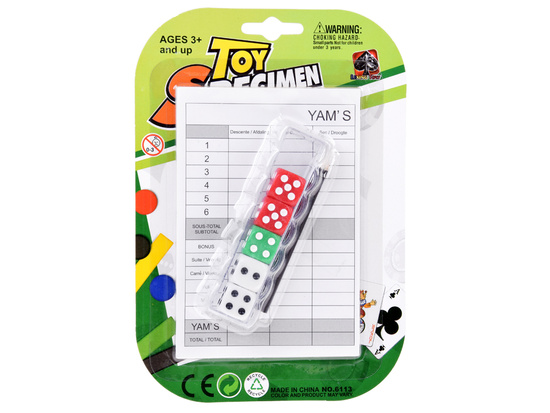 Yams dice set, eye dice GR0437