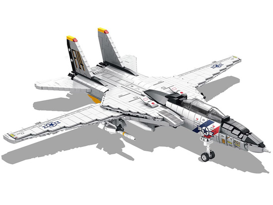 Klocki techniczne F-14 Tomcat 1600 elementów amerykański myśliwiec  ZA5301