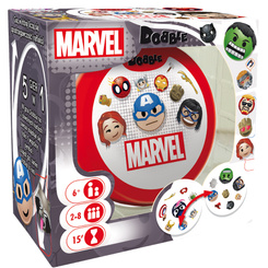 Rebel Karciana gra Dobble Marvel Emoji - okrągłe karty do gry GR0773