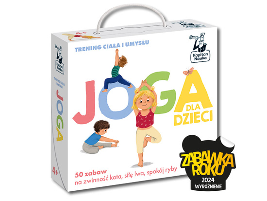 Yoga for kids. Body and mind training 50 games GR0735