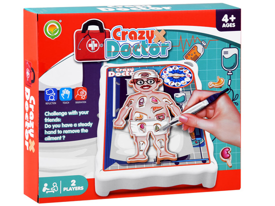 Electronic Game Fun Doctor surgery + tweezers + organs ZA4320