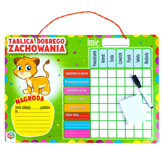 Multigra Tablica dobrego zachowania KS0009