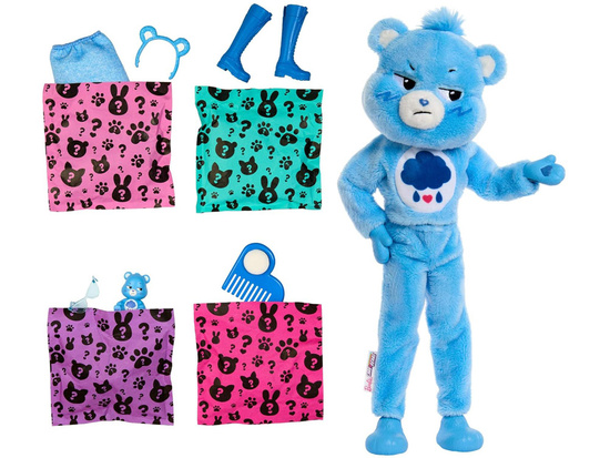 Mattel Barbie Cutie Reveal Care Bears Doll - Grumpy ZA6064