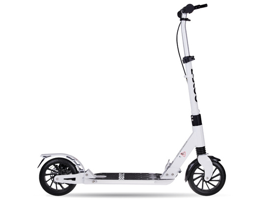 Large foldable city scooter with shock absorber and brakes up to 100kg SP0785