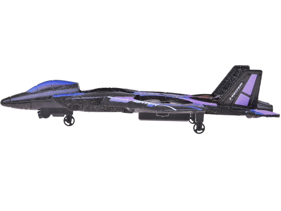 Remote controlled combat drone - flying vehicle + colored diodes za0704 NI