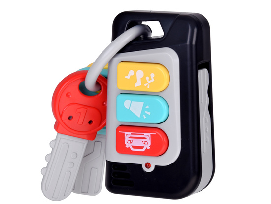 Interactive car keys with remote control for toddlers Sound + melodies ZA5871