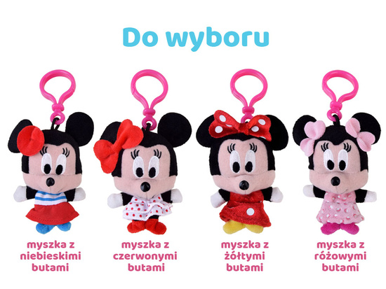 Disney Minnie Mouse - keychain backpack pendant ZA1429