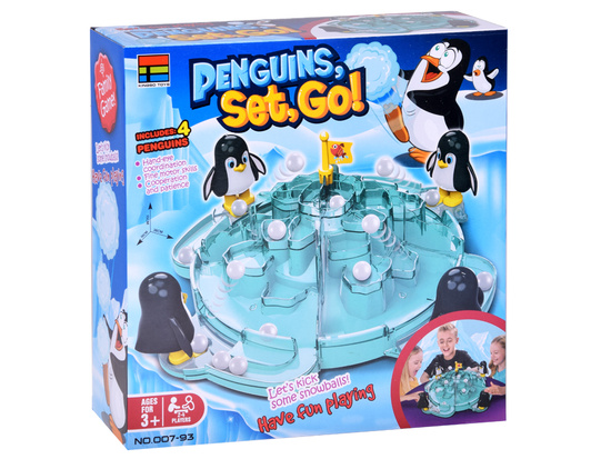 Arcade game "Penguins Go!" - Ice Snowball Fight GR0767