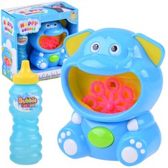 Automatic soap bubble machine blue elephant ZA4149