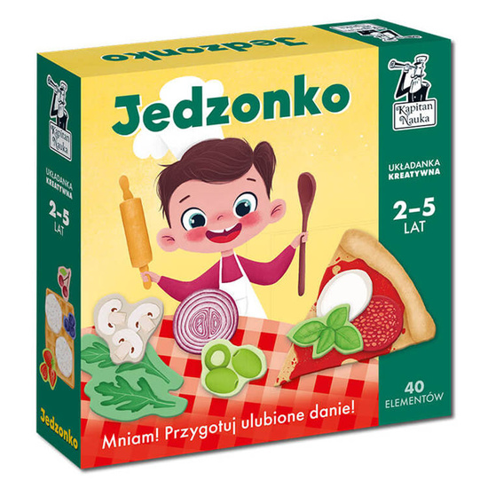 Captain Science Creative puzzle Jedzonko KS0768