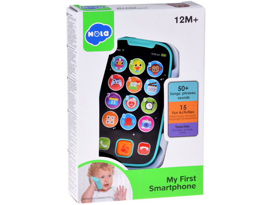 Interaktywny Telefon dla Dziecka Edukacyjna Zabawka Smartfon Hola ZA5670