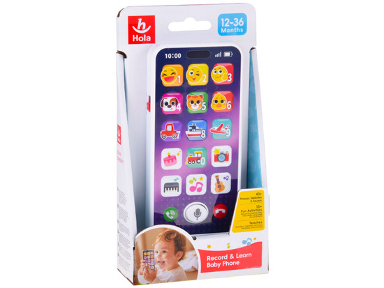 Interactive SMARTPHONE for toddlers with music and sounds ZA5872