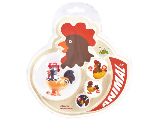 Key ring cockerel light sound pendant ZA3530