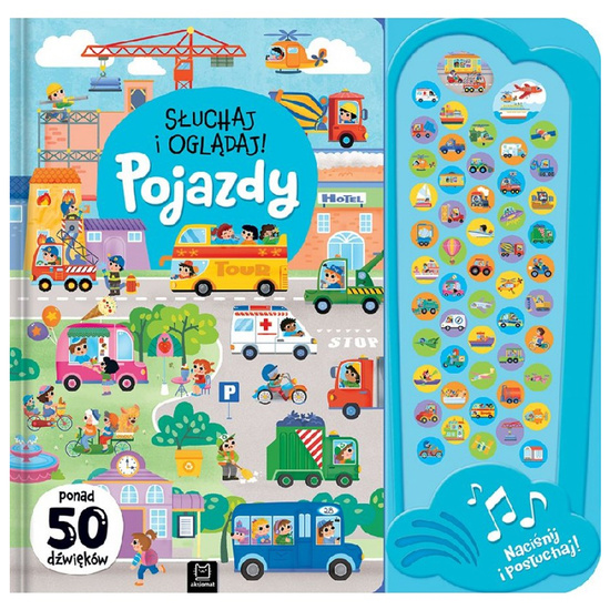 Aksjomat Słuchaj i oglądaj! Pojazdy. ponad 50 KS1136