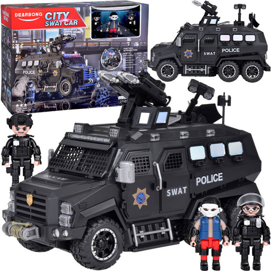 Police SWAT set special unit + accessories ZA5453