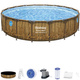 Bestway Rattan pool 549x122 11in1 56977