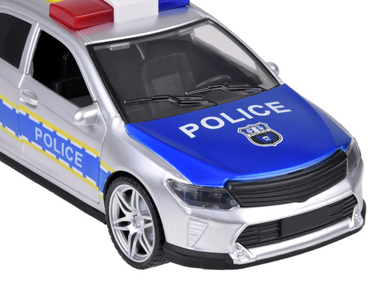 Police car police car sounds light opening doors ZA5221