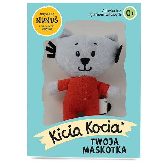 Media Rodzina Kicia Kocia kot Nunuś – maskotka 15 cm w pudełku ZA6087