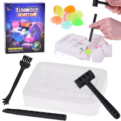 Little archaeologist excavation fluorescent stones treasure hunt ZA5595