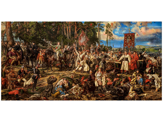 4000-piece puzzle Kościuszko at Racławice, Jan Matejko