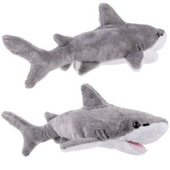 Shark Mascot Plush 36cm Cuddly Toy 13886