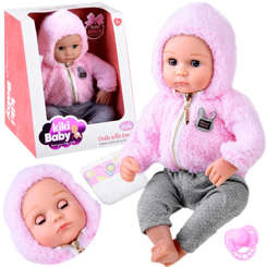 Baby doll 43 cm rubber soft tummy ZA4283