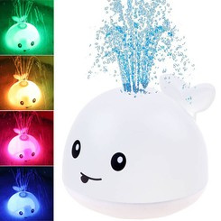 Whale toy The bath fountain lights ZA3880