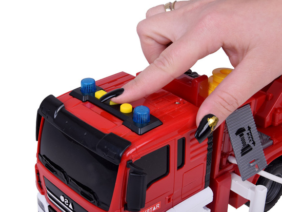 Fire Truck Interactive Fire Department with Water Function Sound ZA5229